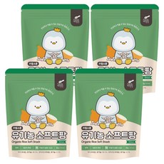 리틀스푼 쌀과자 유기농떡뻥 스틱 소프트팡, 양파, 30g, 4개