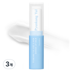 Pyunkang Yul 扁康率 兒童與媽媽屏護護唇膏, 2.8g, 無香, 3個