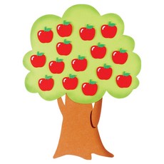 유니아트 펠트 사과나무 신형투톤, 혼합색상, 1개