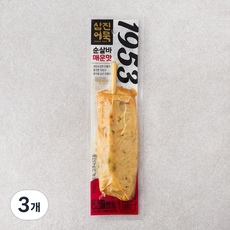 삼진어묵 순살바 매운맛, 80g, 3개