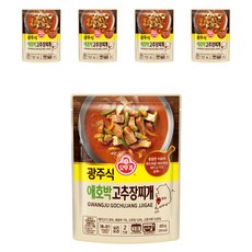 OTTOGI 不倒翁 韓國光州風味櫛瓜辣椒醬湯, 450g, 5包