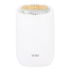 ikiiki 伊崎家電 電子式 除濕機 0.6L 低噪音 水滿自動停止 白色 IK-DH8301