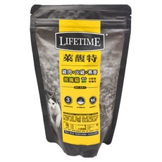 LIFETIME 萊馥特 全齡貓 貓飼料 挑嘴貓, 雞肉 + 火雞 + 燕麥, 400g, 1包