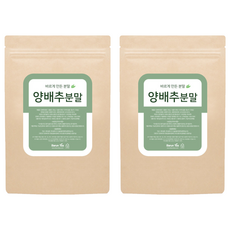 바른티 양배추 분말, 200g, 2개