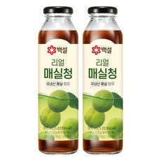 백설 리얼 매실청, 310ml, 2개