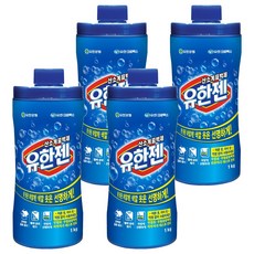 유한젠 산소계 표백제 분말형, 1kg, 4개