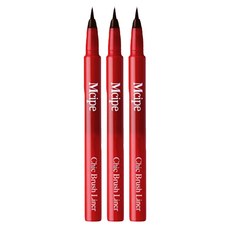 엠시피 타투 시크 브러쉬 아이라이너 0.5g, 02브라운, 3개