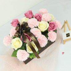 Bluehen Bonjour 香皂花, 粉紅色, 1個