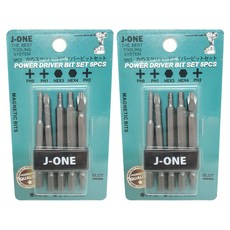 J-ONE 電動螺絲起子起子頭5件組, 2套