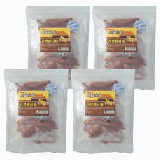 小雞上宮 豬耳條 犬用 OV-5201 6個月以上, 香烤, 275g, 4包