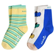 모이몰른 아동용 스파이시 양말 2켤레 세트 M241SOI17P