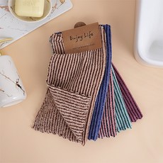 Titan 迷你毛巾 30 x 30 cm, 深色條紋, 5個