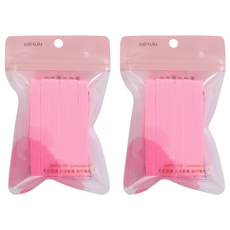 Miro.lu 壓縮洗臉海綿 Set, 2件, 粉紅色