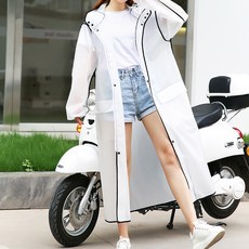 안이스 더블캡 고급 패션 백팩착용 가능 레인코트