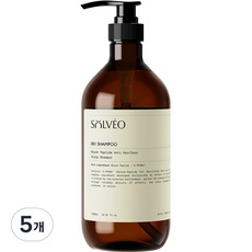 솔브이오 바이옴 맥주효모 두피 강화 샴푸 프레시 시트러스 플로럴향, 5개, 1L