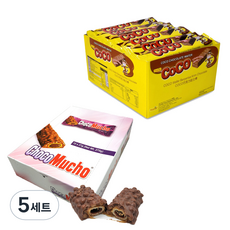 巧克力無麩質棒 270g 10入+可可巧克力威化餅 504g 36入, 5組