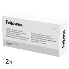 Fellowes 斐樂 釘書機針 24 / 8, 2個, 24針號