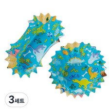 TORUNE 可愛恐龍配菜杯 橢圓形 12p + 圓形 10p 套組 P3611, 3套