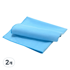 다이넴 초극세사 광촉매 다용도 스포츠타올 40 X 90 cm, 민트블루, 2개