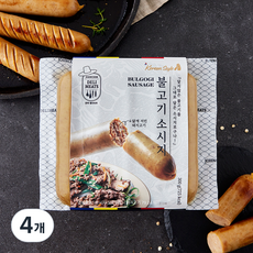 존쿡델리미트 불고기 소시지, 300g, 4개