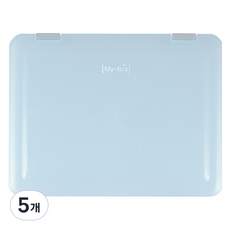 모닝글로리 화일링 케이스, 블루, 5개