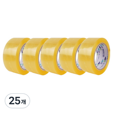 우림 OPP 박스테이프 투명 48mm x 80m, 25개