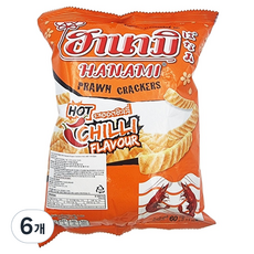 HANAMI 辣味脆條餅乾, 52g, 6包