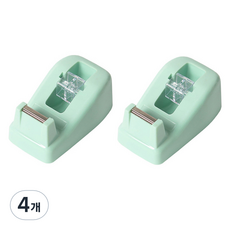 Onup 粉彩迷你膠帶臺, 綠色, 4個