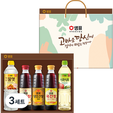 샘표 마음담은 선물세트 3호, 3세트