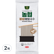蓬坪蕎麥麵條, 500g, 2個