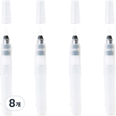 물 저장 후크라인 워터 브러쉬 02 뾰족한, M(13 x 3.5 mm), 8개