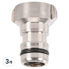 Angplant 304不鏽鋼洗衣機接頭, 3個, 單一商品