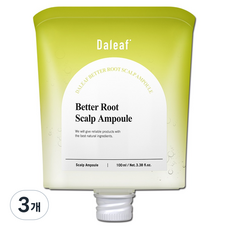 달리프 베러루트 탈모 브러쉬 스칼프 두피앰플 리필, 100ml, 3개