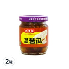 高慶泉 甘味苦瓜 經典醃漬苦瓜, 125g, 2罐