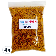 하늘e정원 프리미엄 원예용 소립 동생사, 4개, 500ml