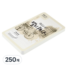 종이문화 헬로우아트캘리팩 두꺼운 엠보엽서 200g 00 스노우화이트, 104 x 153 mm, 250개