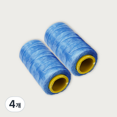 皮革工藝蠟線 初學者用 1mm*220m, 天空, 4個