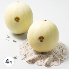 허니듀메론, 1.8kg, 4개