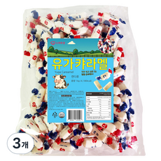 SWEET YOUNG 悠家牛奶焦糖, 1kg, 3個