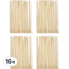 kitchen U 竹製串籤 12cm, 50入, 16個