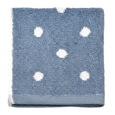 MORINO 摩力諾 日本認證抗菌防臭圓點方巾, 顏色隨機, 1條