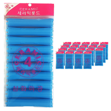 三和美工 陶瓷燙髮捲 4號 10入, 單一顏色, 20個