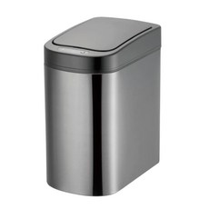 DAY&DAY 電子感應自動環保桶 V1007LG 430不鏽鋼材質 7L, 黑色