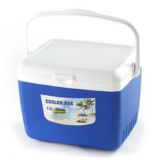Qurang塑膠保冰箱 YS50, 13L, 藍色