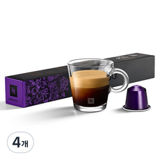 NESPRESSO 義式經典阿佩奇歐咖啡膠囊, 5.3g, 10顆, 4盒