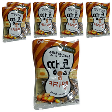 청우식품 땅콩 캬라멜, 300g, 6개
