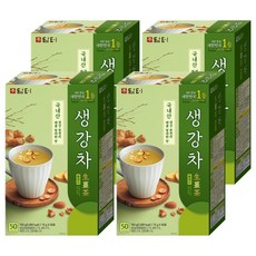 담터 생강차 플러스, 15g, 50개입, 4개