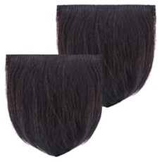 픽앤웨어 인모 헤어뽕 볼륨업 붙임머리 가발 대 8cm, 내츄럴 블랙, 2개