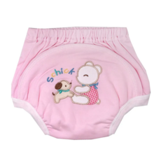 SCHICK 舒適 嬰幼兒學步內褲型尿褲, 兔子粉, 1件