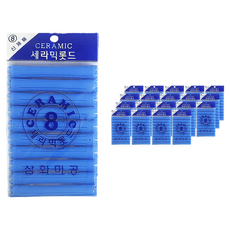 三和美工 陶瓷燙髮捲 美容院燙髮專用 8號, 單一顏色, 20個